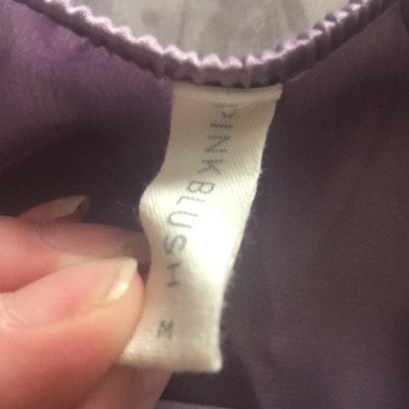 Pink blush maternity top medium - Picture 4 of 5